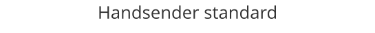 Handsender standard