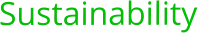 Sustainability